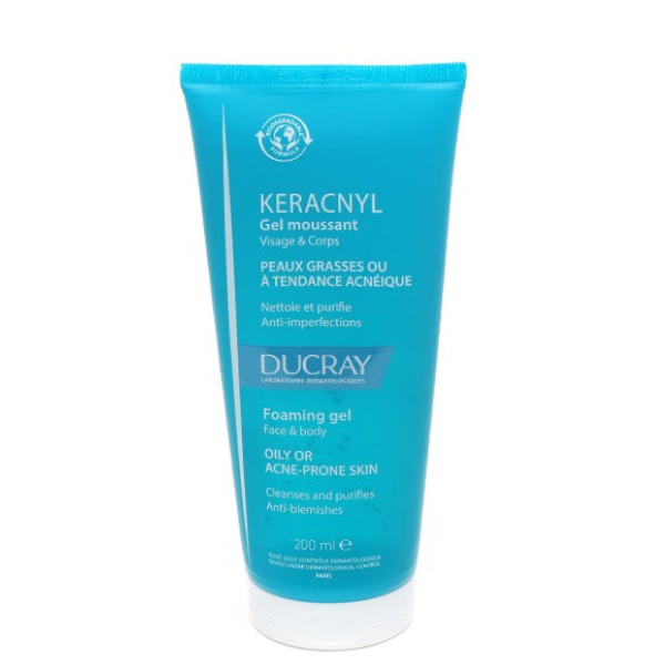 DUCRAY KERACNYL GEL MOUSSANT 200ML