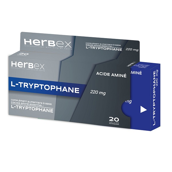 HERBEX L TRYPTOPHANE 220MG 20 G