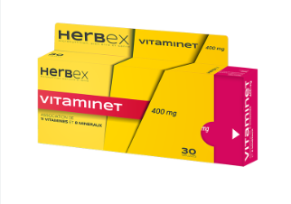 HERBEX VITAMINET B/30