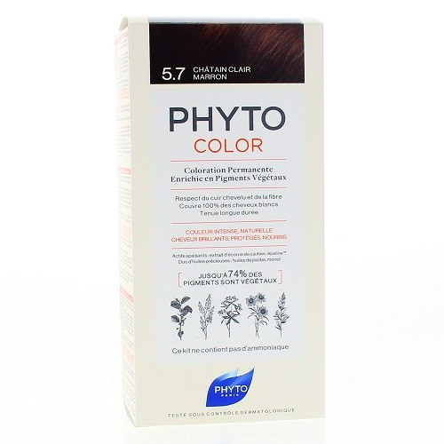 PHYTO COLOR 5.7 CHATAIN CLAIR MARRO