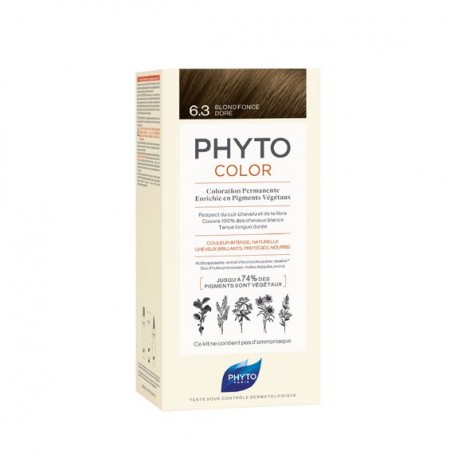 PHYTO COLOR 6.3 BLOND FONCE DORE