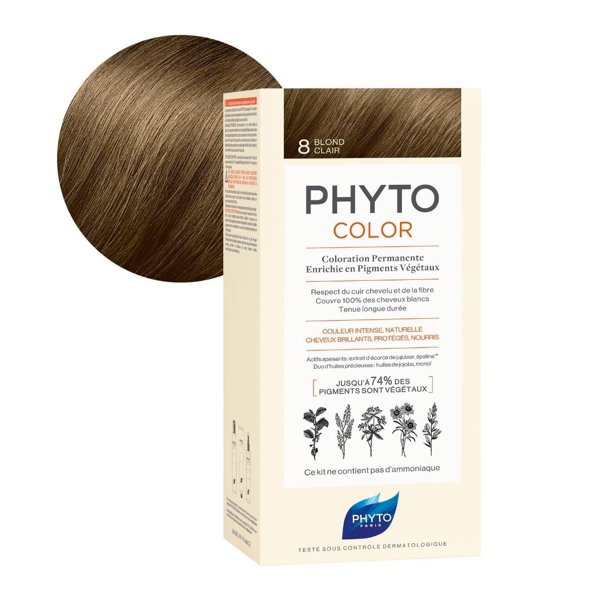 PHYTO COLOR 8 BLD CLAIR