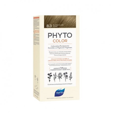 PHYTO COLOR 8.3 BLOND CLAIR DORE