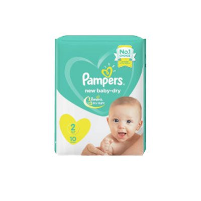 PAMPERS S2 8*10 MINI 3-8 KG