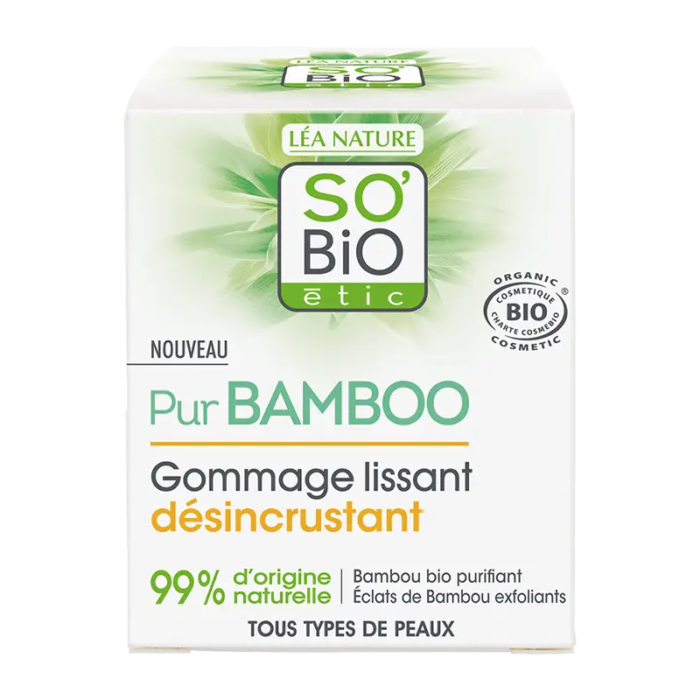 SO'BIO PUR BAMBOU GOMMAGE LISSANT 50ML