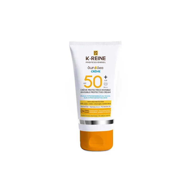 K-reine Sun&Sea crème protectrice invisible SPF50+ 50ml