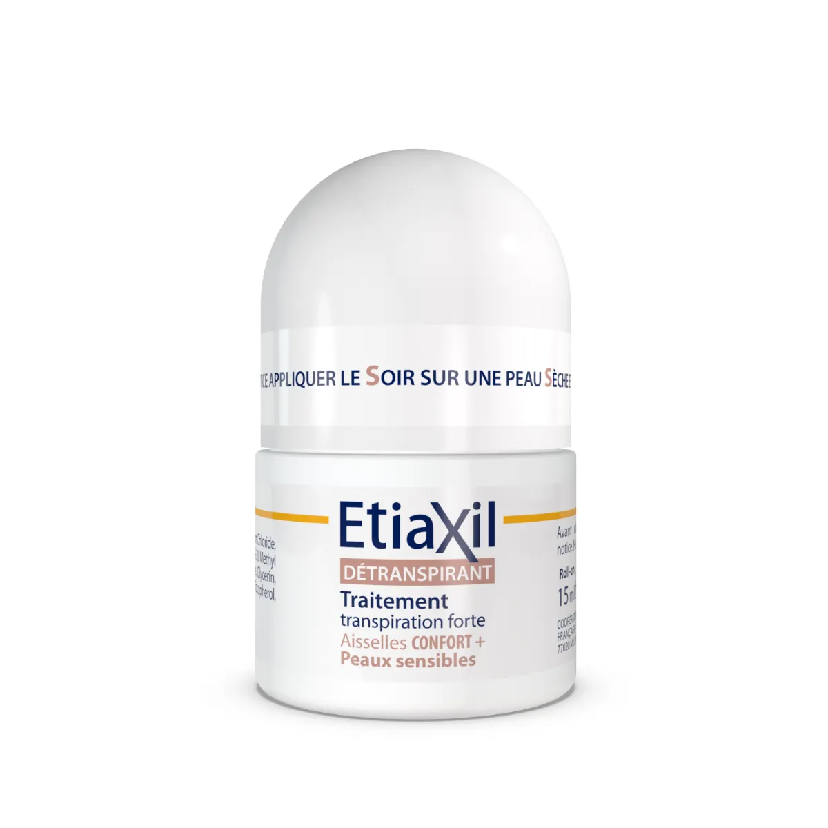 Etiaxil Détranspirant Confort+ Aisselles (Sans alcool)