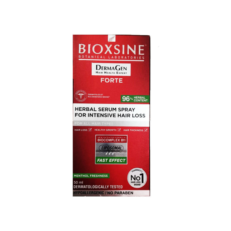 BIOXSINE FORTE SERUM SPRAY ANTI CHUTE INTENSE AUX HERBES 50ML