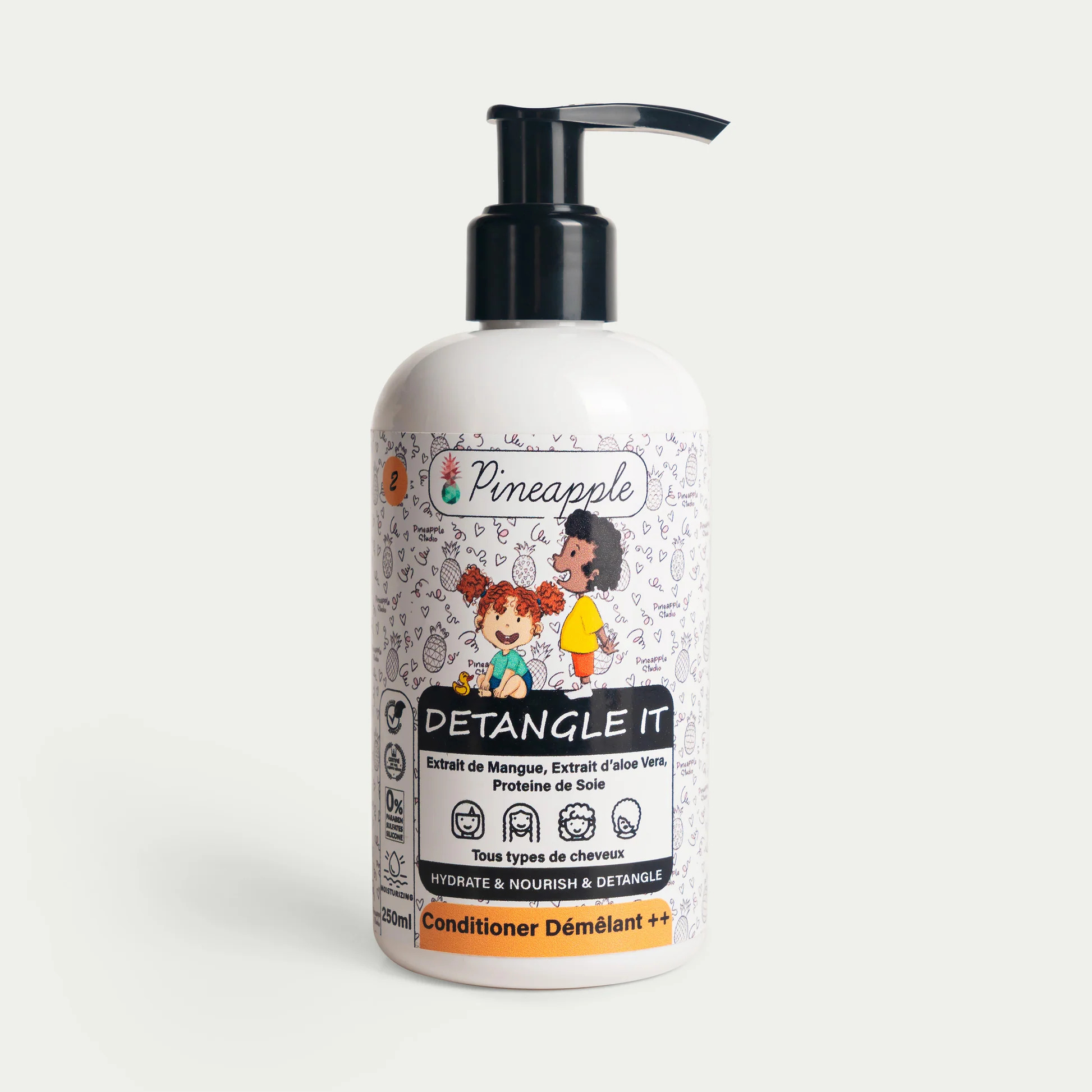 PINEAPPLE CONDITIONER DÉMÊLANT KIDS 