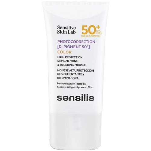 SENSILIS PHOTOCORRECTION [D-PIGMENT 50+] - ÉCRAN SOLAIRE MOUSSE FLOUTEUR - ANTI-TACHES - 40ML