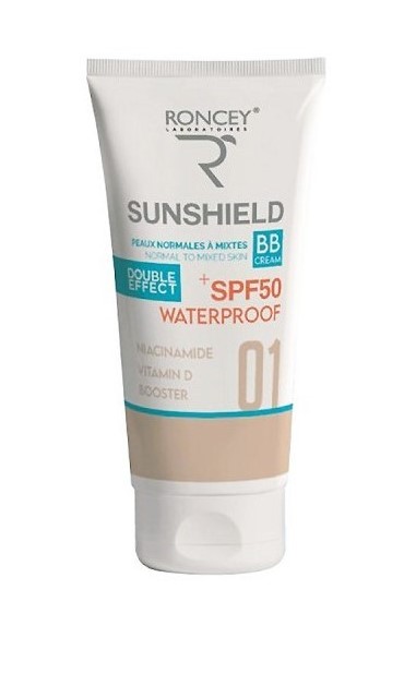 SUNSHIELD ECRAN SPF50+ PEAUX NORMALES A MIXTES