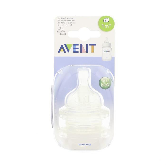 AVENT TETINES 1M+/2T*2 NATURAL
