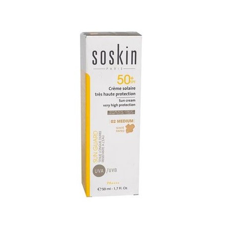 SOSKIN CREME SOLTEINTE SPF 50+ N2