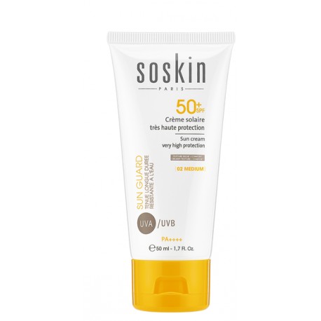SOSKIN CREME SOLTEINTE SPF 50+ N3
